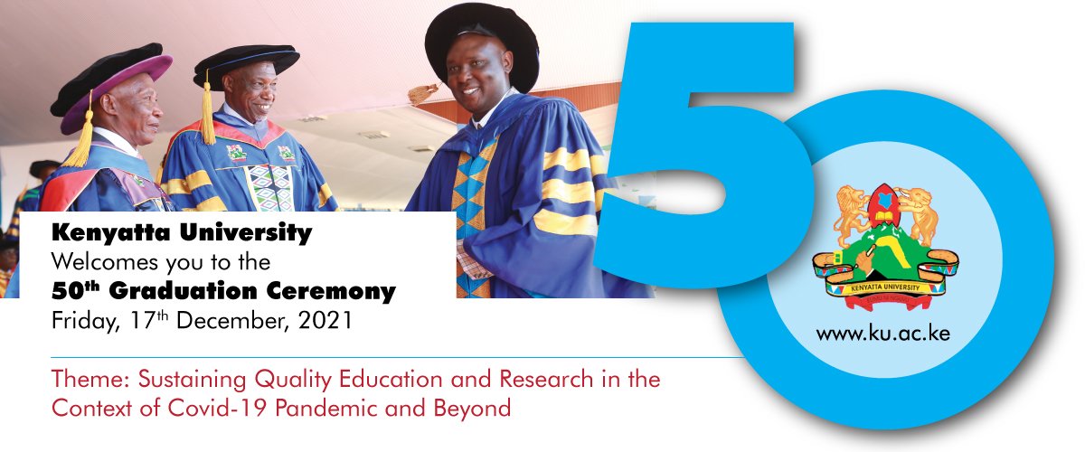 Graduands at the 50th Graduation Ceremony